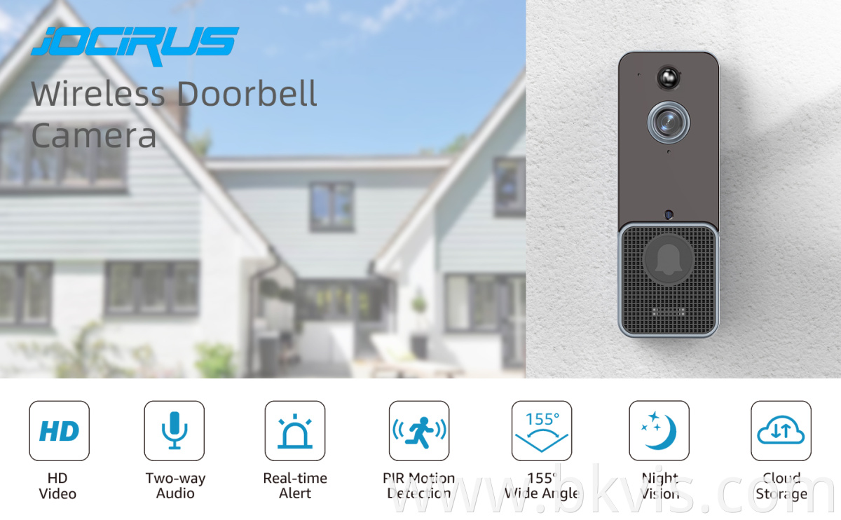 Smart Home Security Wireless Ring Doorbell Camera